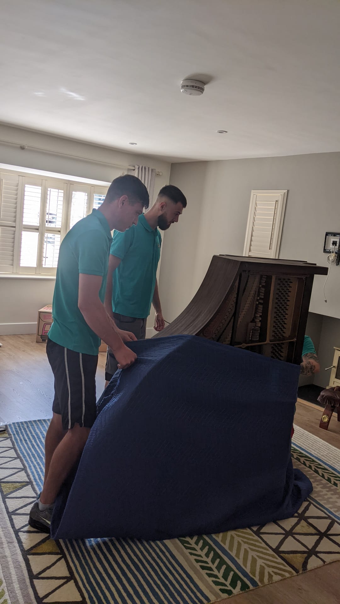 Removal in progress sign